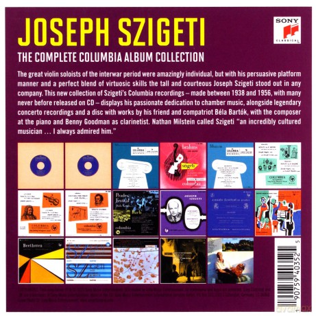 Joseph Szigeti: Joseph Szigeti - The Complete Columbia Album Collection [17CD]