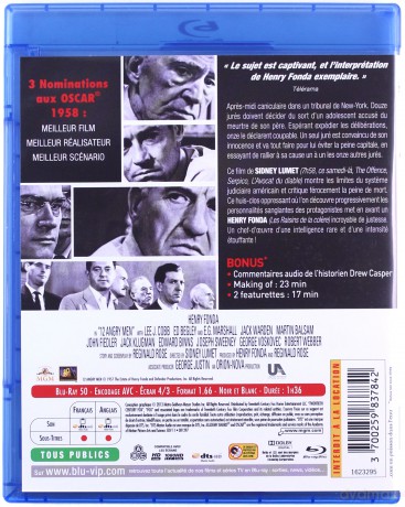 Dwunastu gniewnych ludzi [Blu-Ray]
