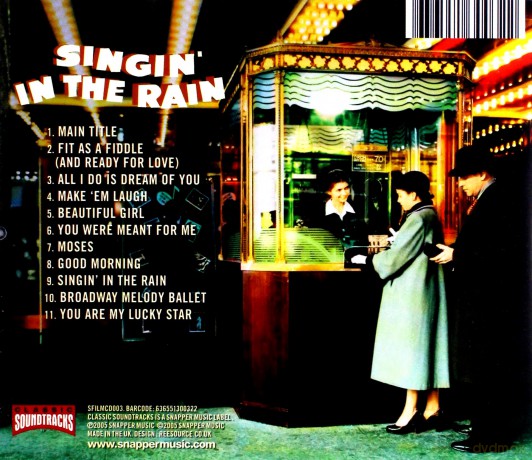 Singing In The Rain soundtrack (Deszczowa piosenka) [CD]