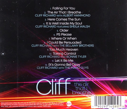 Cliff Richard: Music... The Air That I Breath [CD]