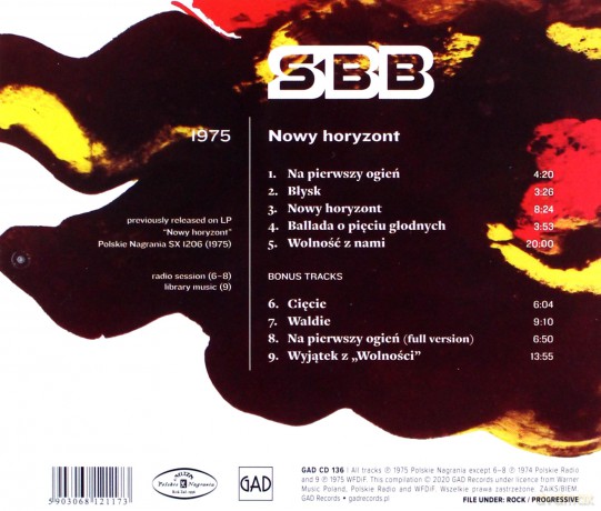 SBB: Nowy Horyzont [CD]