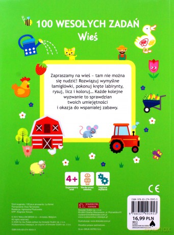 100 wesołych zadań. Wieś [KSIĄŻKA]