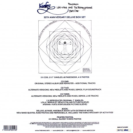 The Kinks: Lola Versus Powerman And The Moneygoround, Pt. 1 [5CD]