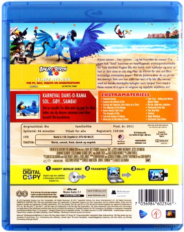 Rio [Blu-Ray]+[DVD]