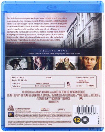 The Book Thief (Złodziejka książek) [Blu-Ray]