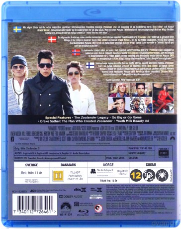 Zoolander 2 [Blu-Ray]