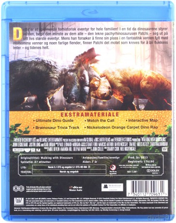 Walking with Dinosaurs (Wędrówki z dinozaurami) [Blu-Ray]+[DVD]