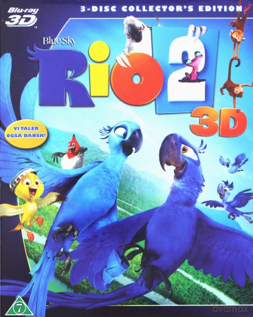 Rio 2 [Blu-Ray 3D]+[Blu-Ray]