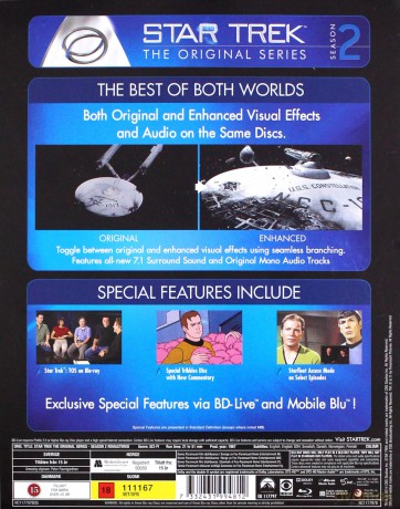 Star Trek: The Original Series Season 2 [7xBlu-Ray]