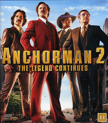 Anchorman 2: The Legend Continues (Legenda telewizji 2: Kontynuacja) [Blu-Ray]