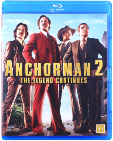 Anchorman 2: The Legend Continues (Legenda telewizji 2: Kontynuacja) [Blu-Ray]