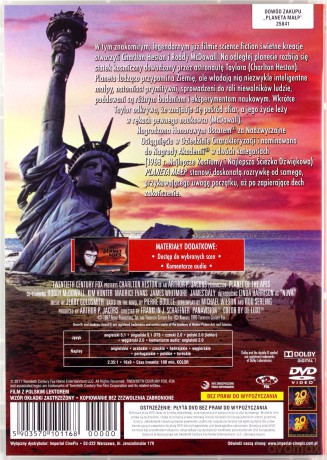 Planeta małp (1968) [DVD]