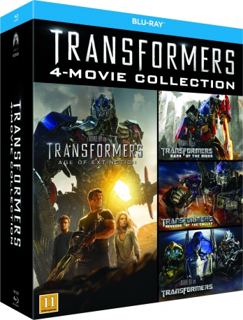 Transformers 1-4 [4xBlu-Ray]