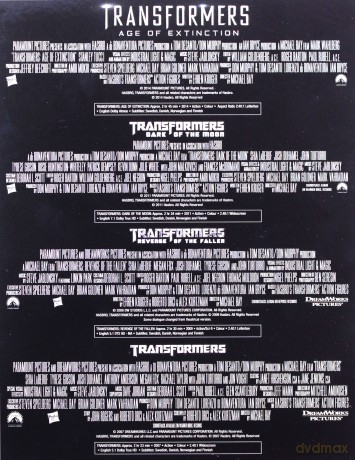 Transformers 1-4 [4xBlu-Ray]