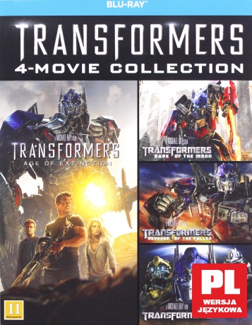 Transformers 1-4 [4xBlu-Ray]