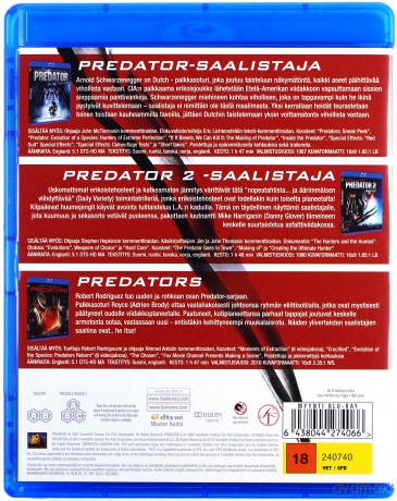Predator Trilogy [3xBlu-Ray]