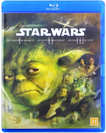 Star Wars: Prequel Trilogy: The Phantom Menace / Attack of the Clones / Revenge of the Sith (Gwiezdne Wojny) [3xBlu-Ray]