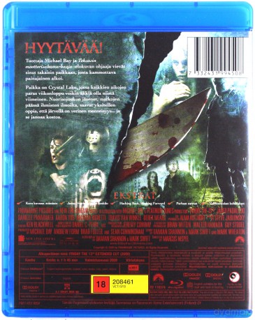 Friday the 13th (Piątek 13-go) [Blu-Ray]