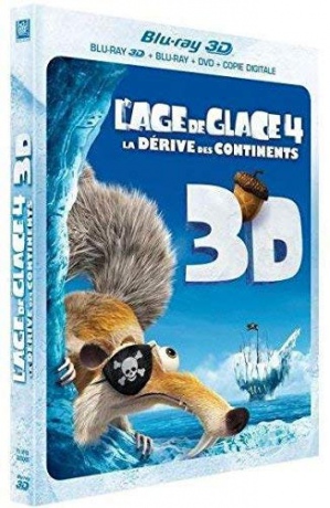 Ice Age 4: Continental Drift (Epoka Lodowcowa 4: Wędrówka kontynentów) [Blu-Ray 3D]+[Blu-Ray]+[DVD]