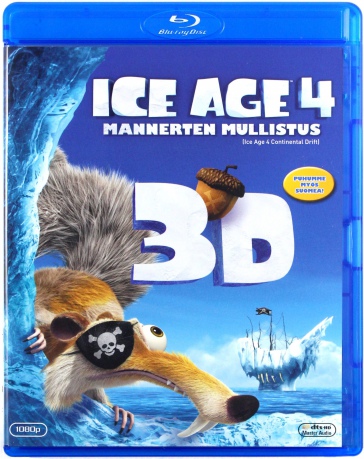 Ice Age: Continental Drift (Epoka Lodowcowa 4: Wędrówka kontynentów) [Blu-Ray 3D]+[Blu-Ray]