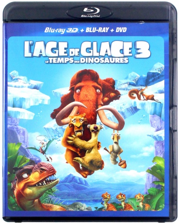 Ice Age: Dawn of the Dinosaurs (Epoka lodowcowa 3: Era dinozaurów) [Blu-Ray 3D]+[Blu-Ray]