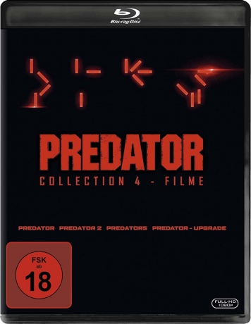 Predator 1-4 [4xBlu-Ray]