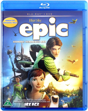 Epic (Tajemnica zielonego królestwa) [Blu-Ray]+[DVD]