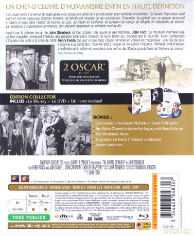 The Grapes of Wrath (Grona gniewu) [Blu-Ray]+[DVD]