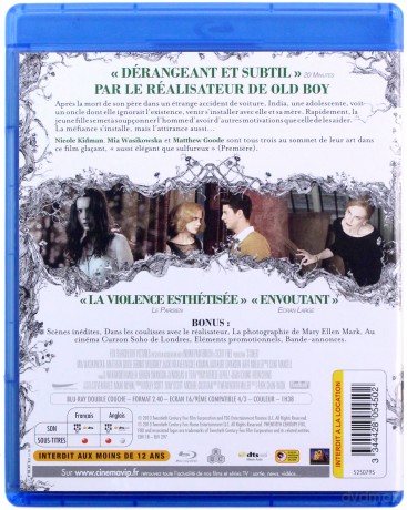 Stoker [Blu-Ray]