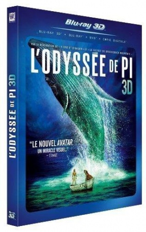 Life of Pi (Życie Pi) [Blu-Ray 3D]+[Blu-Ray]+[DVD]