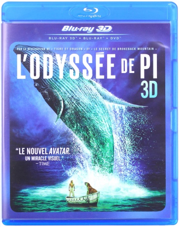 Life of Pi (Życie Pi) [Blu-Ray 3D]+[Blu-Ray]+[DVD]