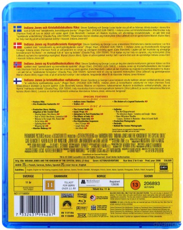 Indiana Jones i Królestwo Kryształowej Czaszki [2xBlu-Ray]