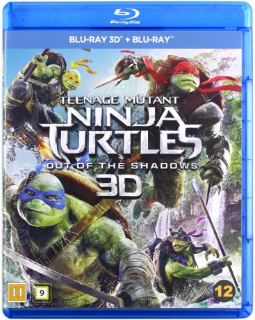 Teenage Mutant Ninja Turtles: Out of the Shadows (Wojownicze żółwie ninja: Wyjście z cienia) [Blu-Ray 3D]+[Blu-Ray]