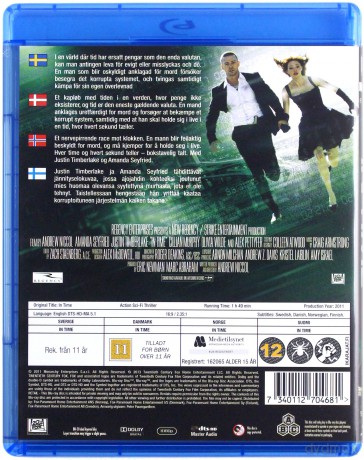 In Time (Wyścig z czasem) [Blu-Ray]