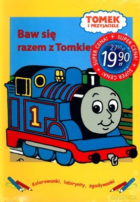 Pakiet 2009 Tomek i Przyjaciele Baw Się Razem z Tomkiem T.1-4 + Gadżet [KSIĄŻKA]