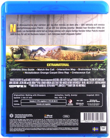 Walking with Dinosaurs 3D (Wedrówki z dinozaurami) [Blu-Ray 3D]+[Blu-Ray]