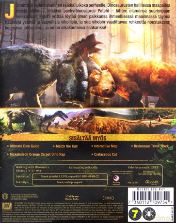 Walking with Dinosaurs (Wedrówki z dinozaurami) [Blu-Ray 3D]+[Blu-Ray]+[DVD]