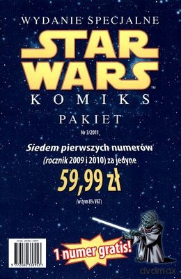 Pakiet 2011 Star Wars Komiks (7 Koimiksów) [KSIĄŻKA]