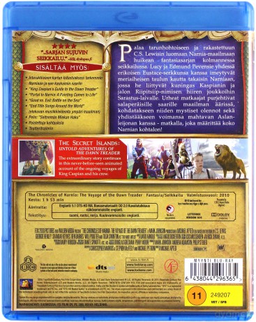 The Chronicles of Narnia: The Voyage of the Dawn Treader (Opowieści z Narnii: Podróż Wędrowca do Świtu) [Blu-Ray]