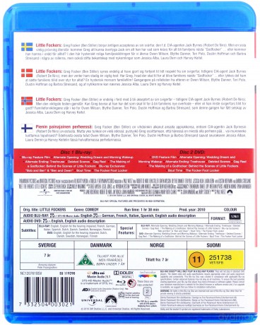Little Fockers (Poznaj naszą rodzinkę) [Blu-Ray]+[DVD]