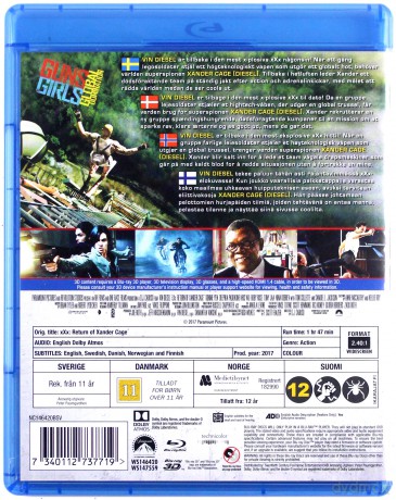 xXx: Return of Xander Cage (xXx: Reaktywacja) [Blu-Ray 3D]+[Blu-Ray]