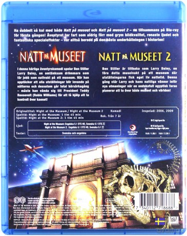 Noc w muzeum 1-2 [2xBlu-Ray]