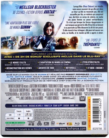 Alita: Battle Angel (steelbook) [Blu-Ray]