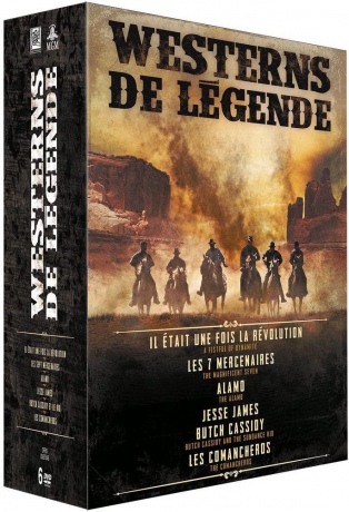Westerns the Legends: A Fistful of Dynamite / The Magnificent Seven / The Alamo /  Jesse James / Butch Cassidy and the Sundance Kid / The Comancheros [BOX] [6DVD]