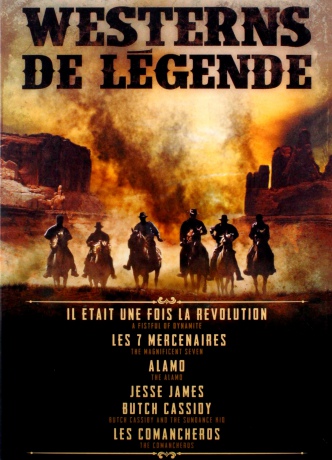 Westerns the Legends: A Fistful of Dynamite / The Magnificent Seven / The Alamo /  Jesse James / Butch Cassidy and the Sundance Kid / The Comancheros [BOX] [6DVD]
