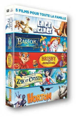Ice Age / Bartok the Magnificent / The Secret of NIMH / Horton Hears a Who! (Epoka lodowcowa / Bartok Wspaniały / Dzielna pani Brisby / Dolina paproci / Horton słyszy ktosia!) [BOX] [5xDVD]