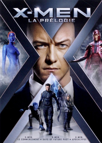 X-Men: First Class / Days of Future Past / Apocalypse [BOX] [3DVD]