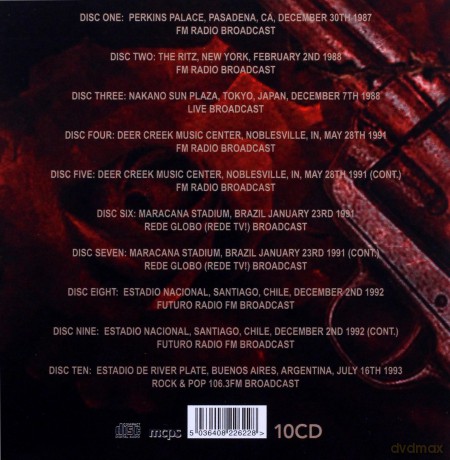 Guns N' Roses: The Rock N' Roll Road Trip [10CD]