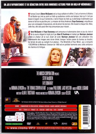 Sprawa Thomasa Crowna [DVD]