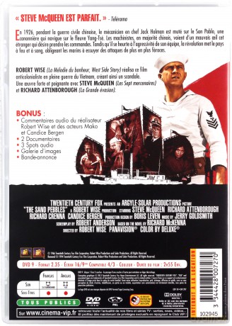 The Sand Pebbles (Ziarnka piasku) [DVD]